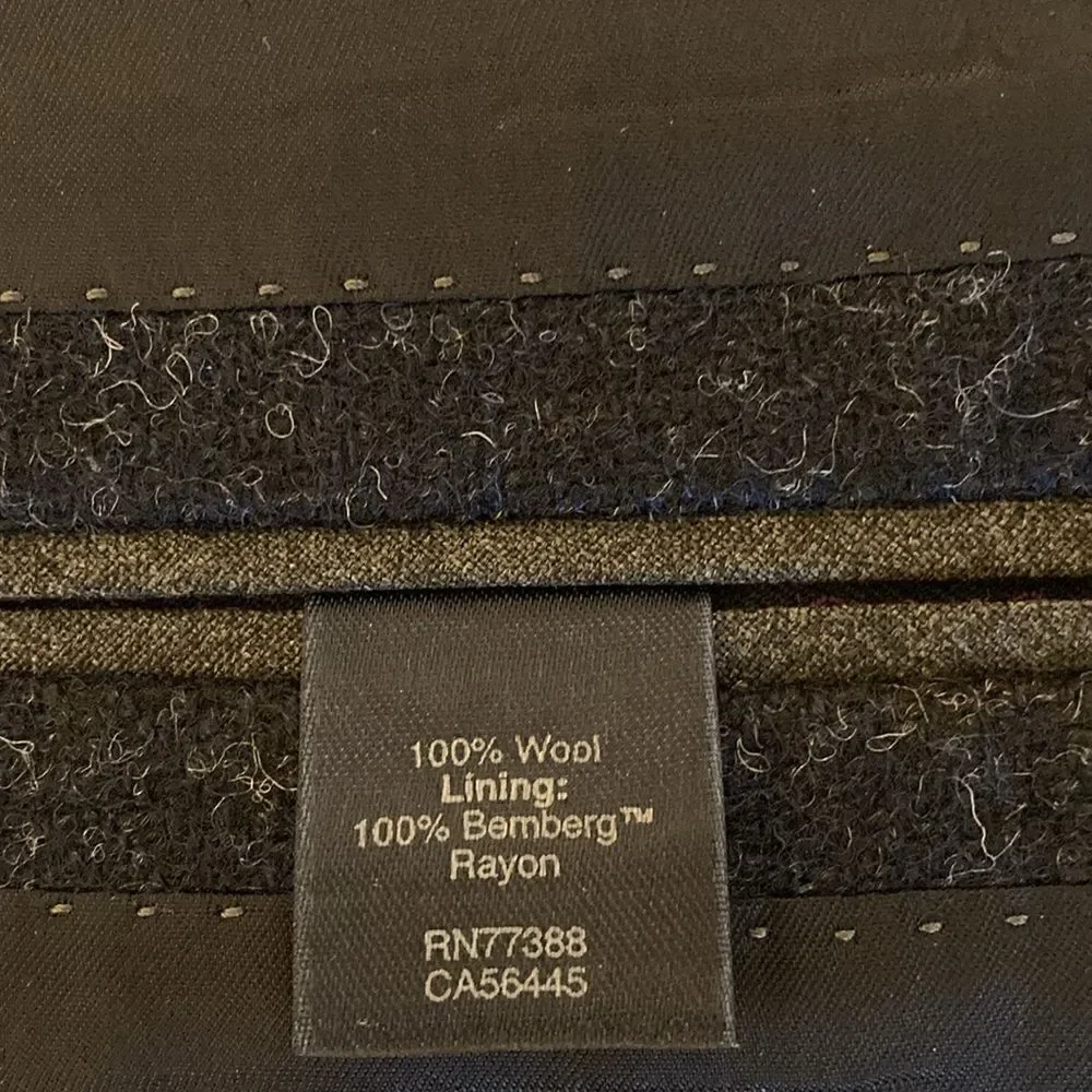 J.Crew Ludlow Slim-Fit Mens Jacket in English Wool Navy Tweed. Size 44 Long.